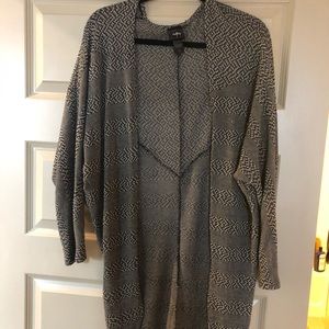 Day trip sweater duster